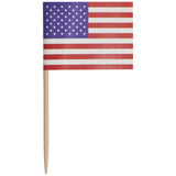 American Flag  Pics Cupcake Decoration