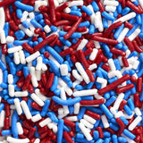 Red, White and Blue - Red 3 Free Sprinkles