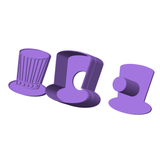 Patriotic Hat Cake Pop Mold