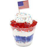American Flag  Pics Cupcake Decoration