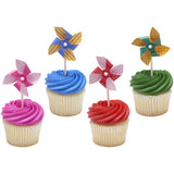 Pinwheel CUPCAKE PICS 12 CT