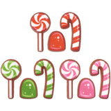 Christmas Holiday Candy Assortment dec Ons 9 CT