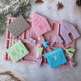 Christmas House Silicone Mold