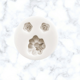 Rose and Pansy Silicone Mold 3 Cavity