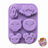 Spooky Mouse & Halloween Character Silicone Mold