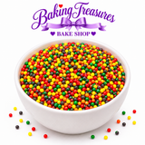 Thanksgiving Harvest Nonpareil Sprinkle Mix – Fall Autumn Baking Decorations for Cookies, Cupcakes, Cakes & Desserts