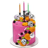 Metallic Skull Cupcake Rings 12 Count