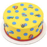 Superheroes Royal Icing Decoration 12CT