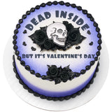 Metallic Skull Cupcake Rings 12 Count