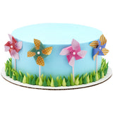 Pinwheel CUPCAKE PICS 12 CT