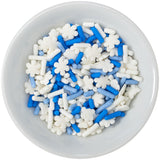 Winter Frost Sprinkle Mix Quins 2oz