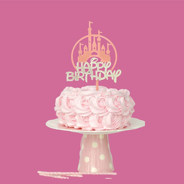 Princess Castle Cake Topper
