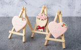 Mothers Day Set of 2pc Heart and Flower Bouquet only