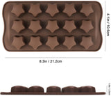 Chocolate Silicone Mold - Stars