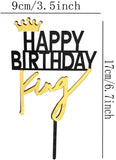 King Birthday Cake Topper *