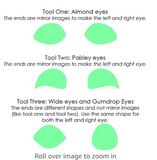 Eye Fondant Tool Set