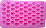 Mini hearts 55 Cavity silicone mold