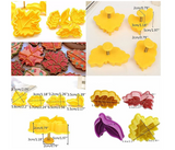 4 pc Leaf cookie PLUNGERS