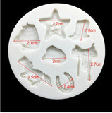 Cowboy Themed Silicone Mold