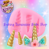 Unicorn Horn trio Silicone mold