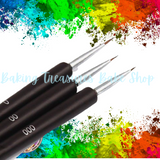 3 Count Fine Detail Brushes