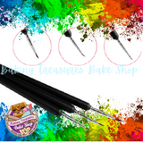 3 Count Fine Detail Brushes