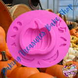Pumpkin Face Silicone Mold