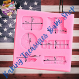 Hero Military Theme  Silicone Mold