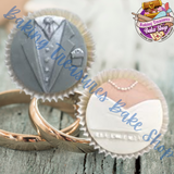 Bride Topper Silicone Mold