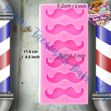 Mustache 6 CT SILICOEN MOLDS