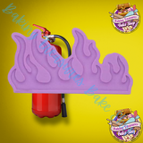 Flame Fire  Silicone  Mold