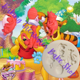 Pooh and Friends Silicone Mold