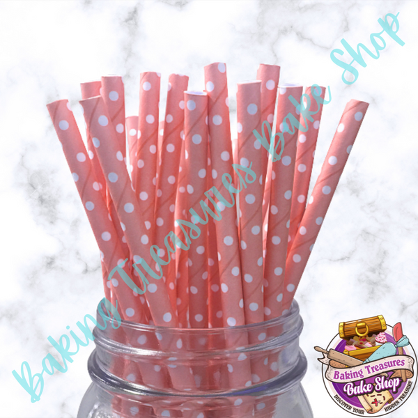 Light Pink with Polka Dots *