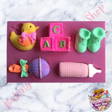 Baby Shower Silicone Mold #1