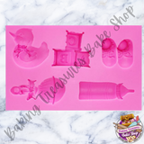 Baby Shower Silicone Mold #1