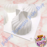 Spiral French Mousse Silicone Molds