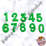 Numbers Small Silicone Mold