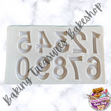 Numbers Small Silicone Mold