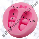 Baby Shoe Pair Silicone Mold