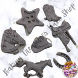 Cowboy Themed Silicone Mold