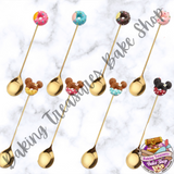 4 Count Sprinkle Spoons