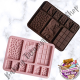 Chocolate Bar Silicone Mold 9 in 1