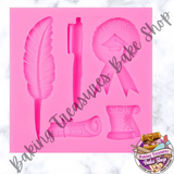 Graduation Medal And Diploma Silicone Mold