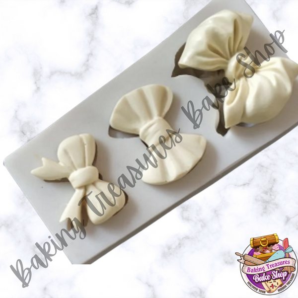 Perfect Puff Bow Trio Silicone Mold