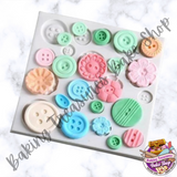 Button Pallet Silicone mold