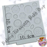 Button Pallet Silicone mold