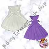 Fancy Dress Silicone mold