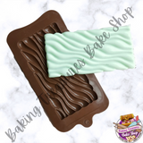 Chocolate Bar Silicone Mold - Wave