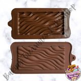 Chocolate Bar Silicone Mold - Wave