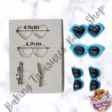 Sunglasses 4 Cavity Silicone Mold